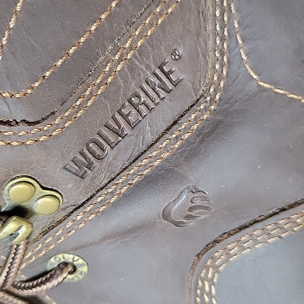 Wolverine Nolan composite toe, waterproof boots, brown, size 9M - Picture 13 of 15